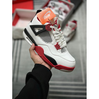 [Bigsize 44-45-46-47-48,5] JD4 Fire Red best quality | Giày JD4 đỏ trắng