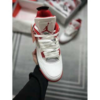 [Bigsize 44-45-46-47-48,5] JD4 Fire Red best quality | Giày JD4 đỏ trắng