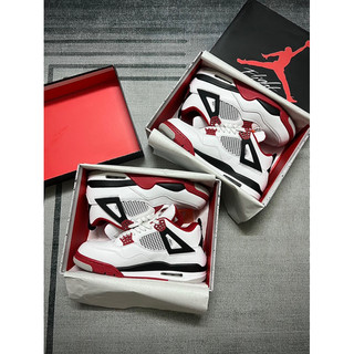[Bigsize 44-45-46-47-48,5] JD4 Fire Red best quality | Giày JD4 đỏ trắng
