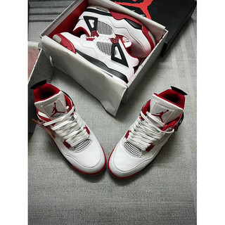 [Bigsize 44-45-46-47-48,5] JD4 Fire Red best quality | Giày JD4 đỏ trắng