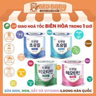 Sữa non ildong plus số 1&2, men, sắt ildong loại 90 gói