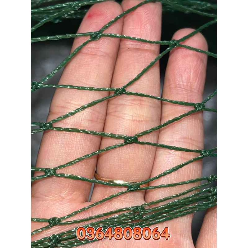 Lưới Rào Vịt Mắt Nhỏ Khổ Cao 1m2 Màu Xanh Rêu
