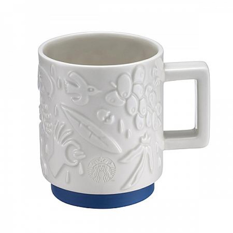 Cốc điêu khắc nổi biển đảo Starbucks 12Oz