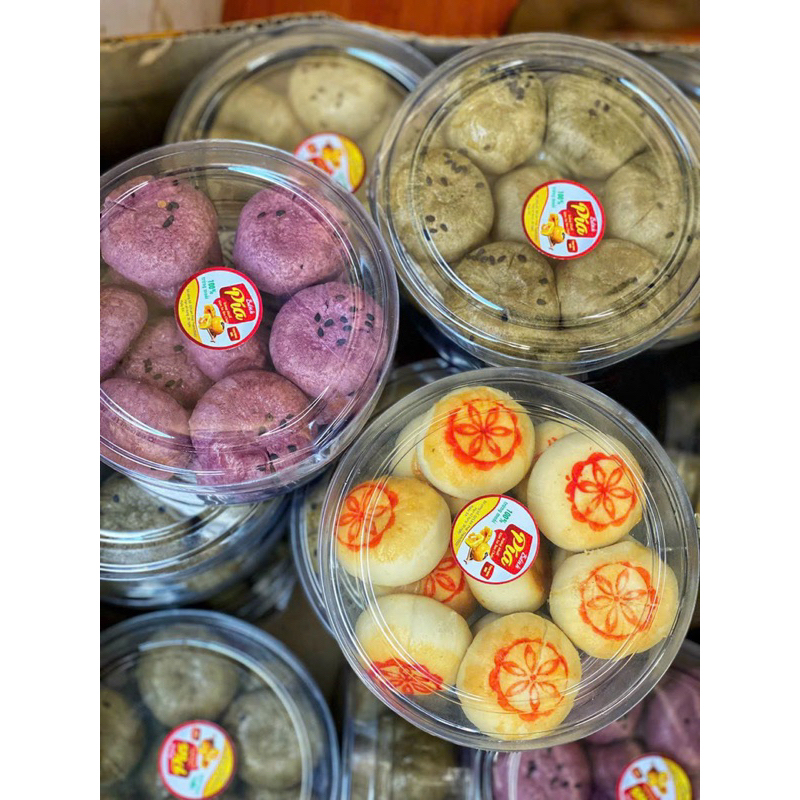 Bánh Pía Kim Sa Trứng Muối Than Tre hộp 300g