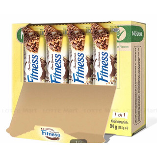 Bánh ngũ cốc fitnesse vị chuối thanh hộp 4 thanh 23.5g