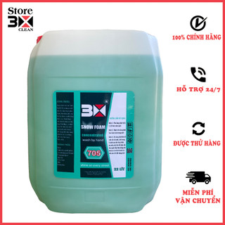 Bọt tuyết rửa xe chuyên dụng 3x 705 cho ô tô, xe máy
