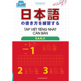 Sách - Tập Viết Tiếng Nhật Căn Bản Kanji (MT)