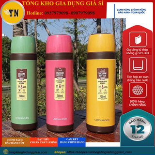 Bình Giữ Nhiệt Lock&Lock 700ml City Vacuum Tumbler - LHC1448 độ bền cao, an toàn sức khoẻ người dùng