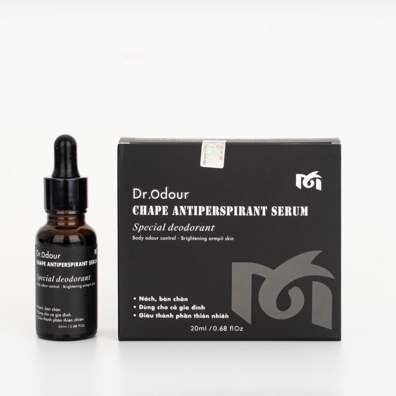 SERUM KHỬ MÙI HÔI, KHỬ THÂM CƠ THỂ Dr. ODOUR
