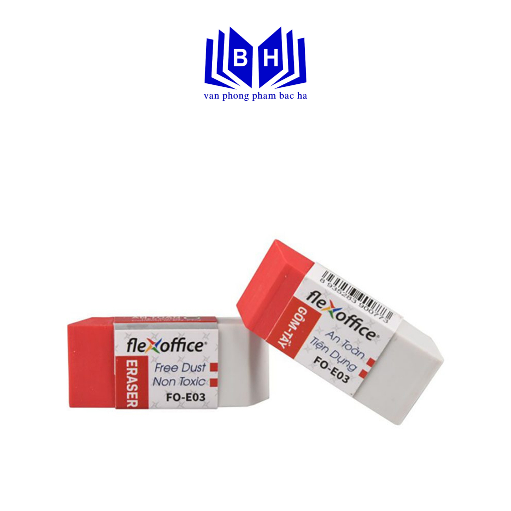 Gôm Tẩy Bút Chì Flexoffice FO-E03 - Tẩy chì Thiên Long - Chất Liệu Cao Cấp, Mềm Dẻo và Thân Thiện Môi Trường