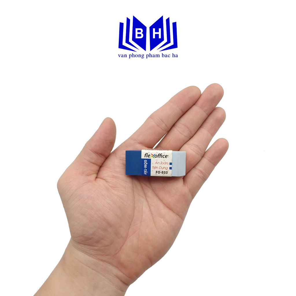 Gôm Tẩy Bút Chì Flexoffice FO-E03 - Tẩy chì Thiên Long - Chất Liệu Cao Cấp, Mềm Dẻo và Thân Thiện Môi Trường