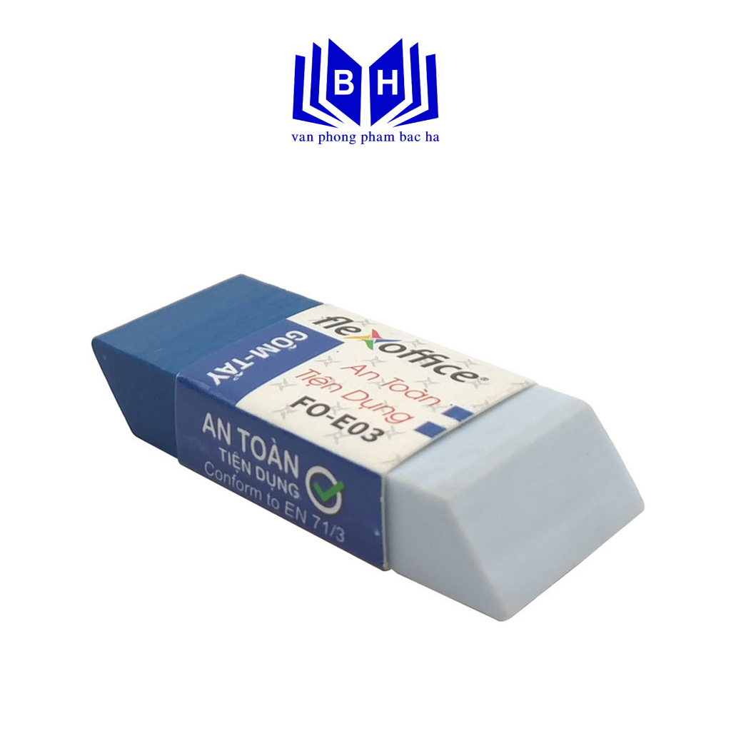 Gôm Tẩy Bút Chì Flexoffice FO-E03 - Tẩy chì Thiên Long - Chất Liệu Cao Cấp, Mềm Dẻo và Thân Thiện Môi Trường