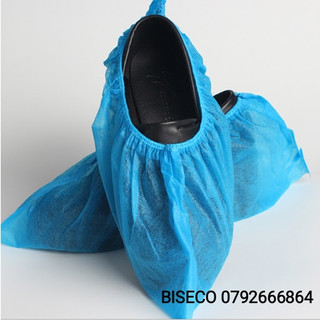 Bao bọc giày phòng sạch - y tế, chất liệu vải không dệt, màu xanh , 1 túi 50 đôi