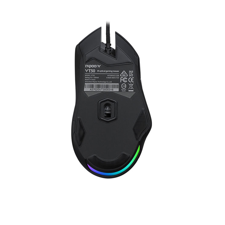 Chuột Gaming Có Dây Rapoo VT30 - Hàng Chính Hãng