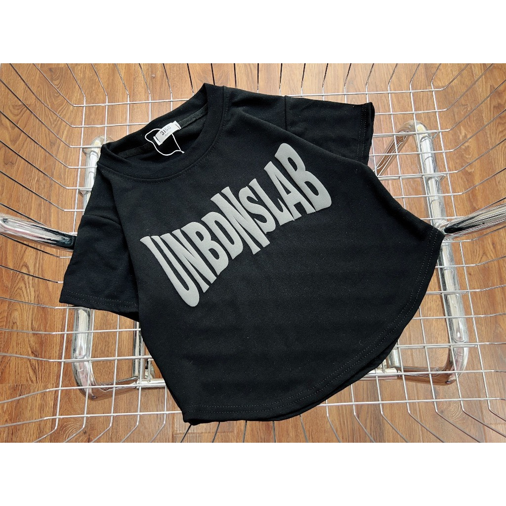 Áo thun ngắn tay babytee UNBD, áo phông đuôi tôm dáng ngắn croptop vải cotton co dãn ôm body tôn dáng kiểu Hàn Quốc 1SIZ