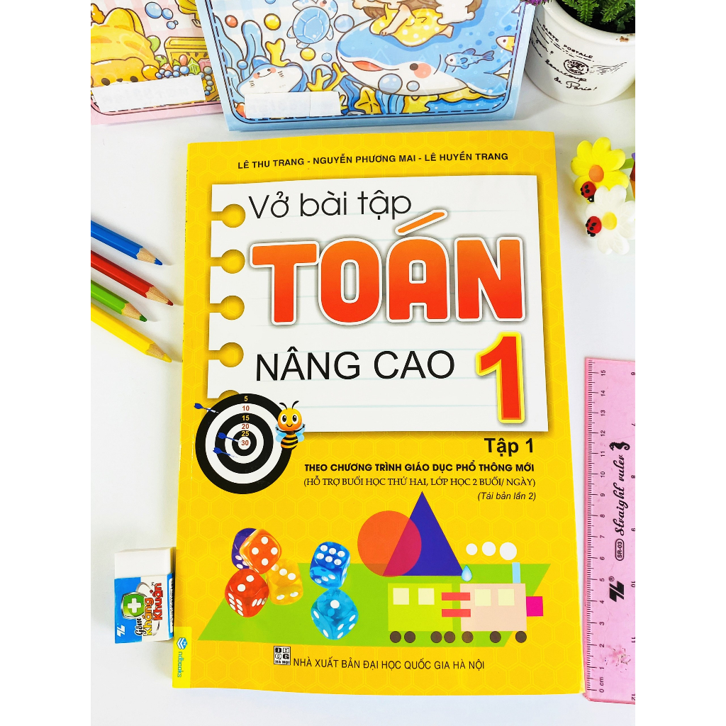 Sách - Vở Bài Tâp Toán Nâng Cao 1 - Theo chương trình GDPT mới  - ndbooks