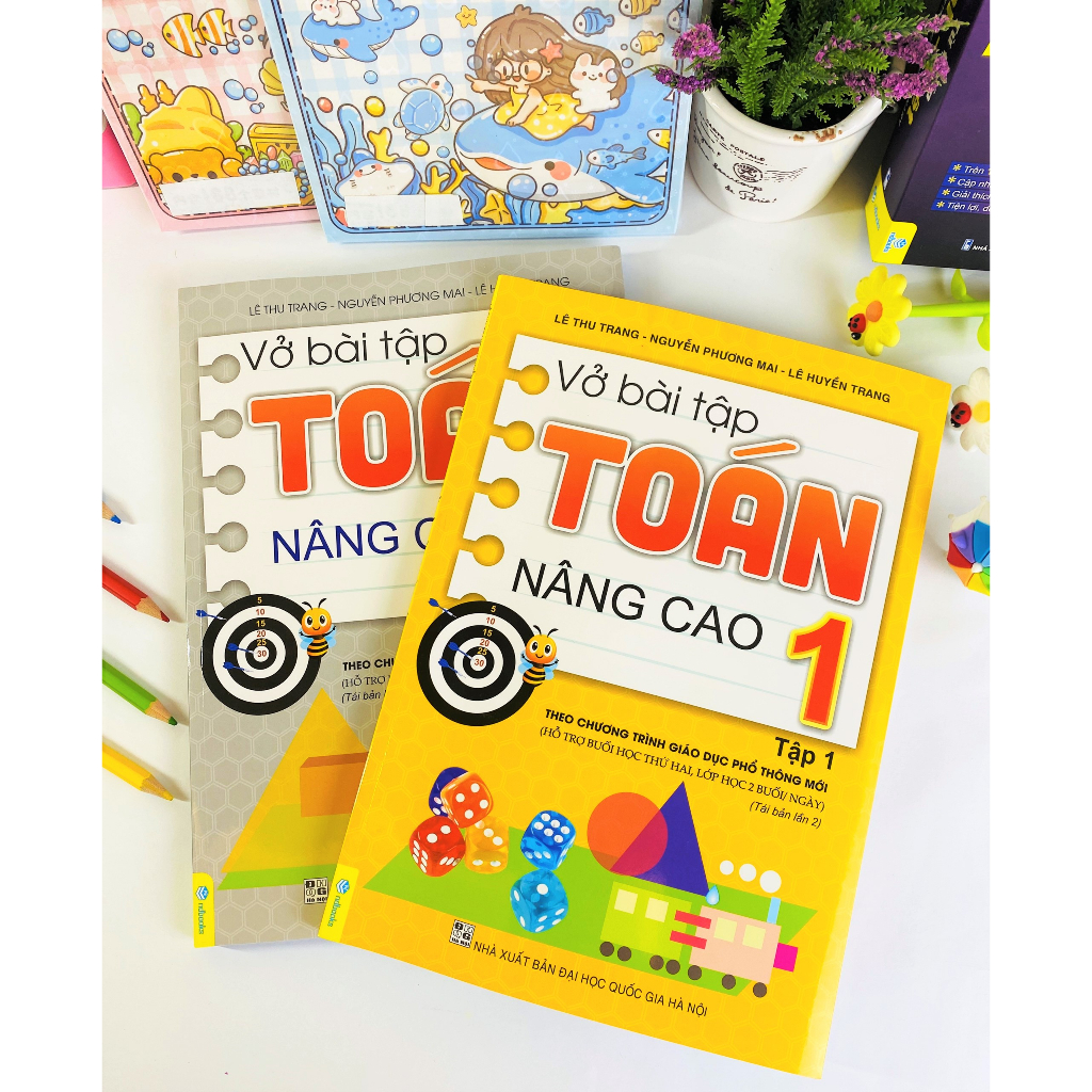 Sách - Vở Bài Tâp Toán Nâng Cao 1 - Theo chương trình GDPT mới  - ndbooks