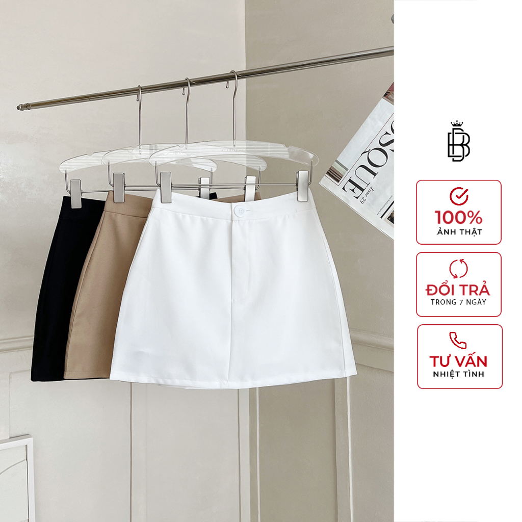 Chân Váy Ngắn Công Sở Form Chữ A Thời Trang Đi Làm Trẻ Trung Thanh Lịch BBSTORE'S -V2140