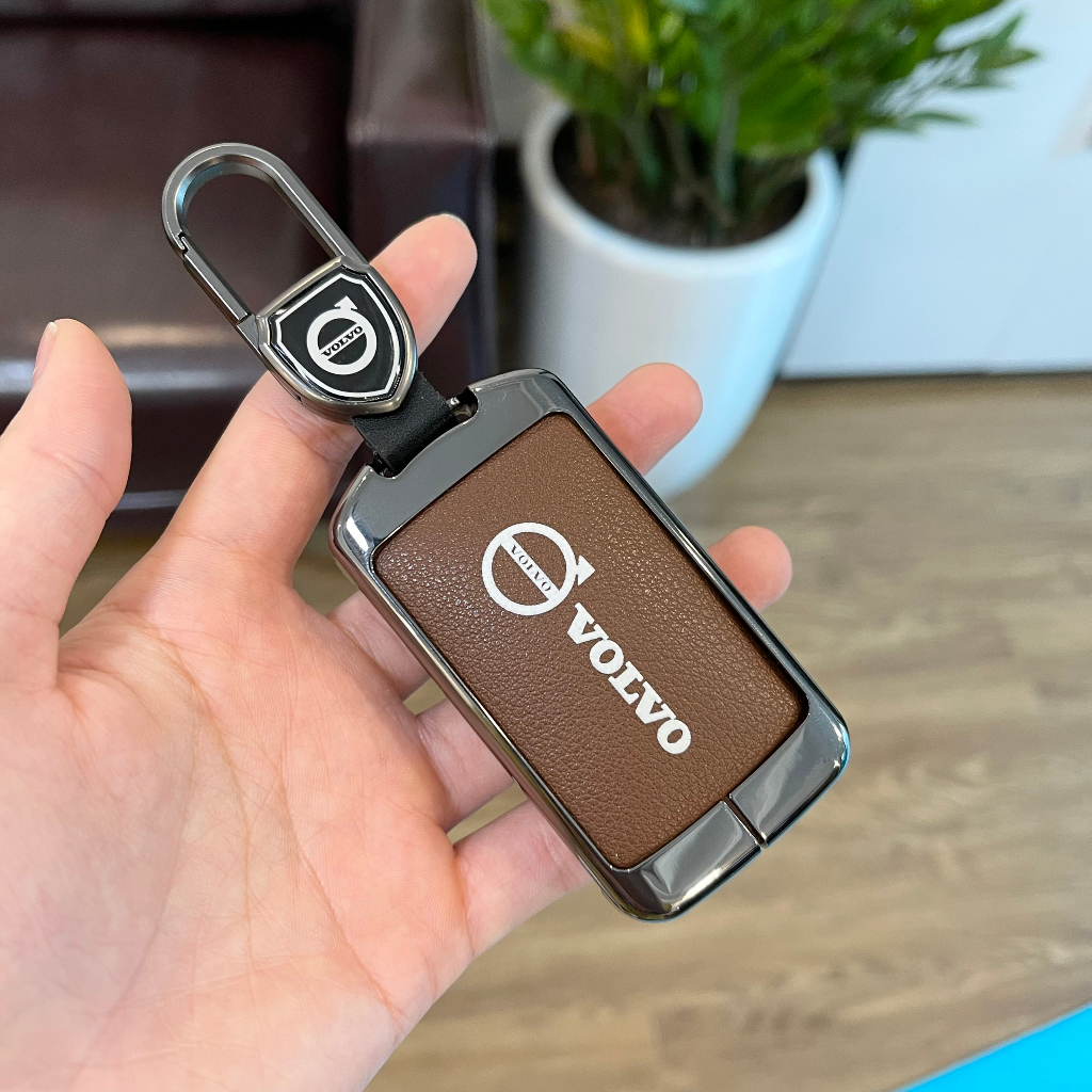 Vỏ ốp khoá xe hơi - Bọc chìa smartkey ô tô Volvo XC90, XC60, XC40, V90, S90, S60