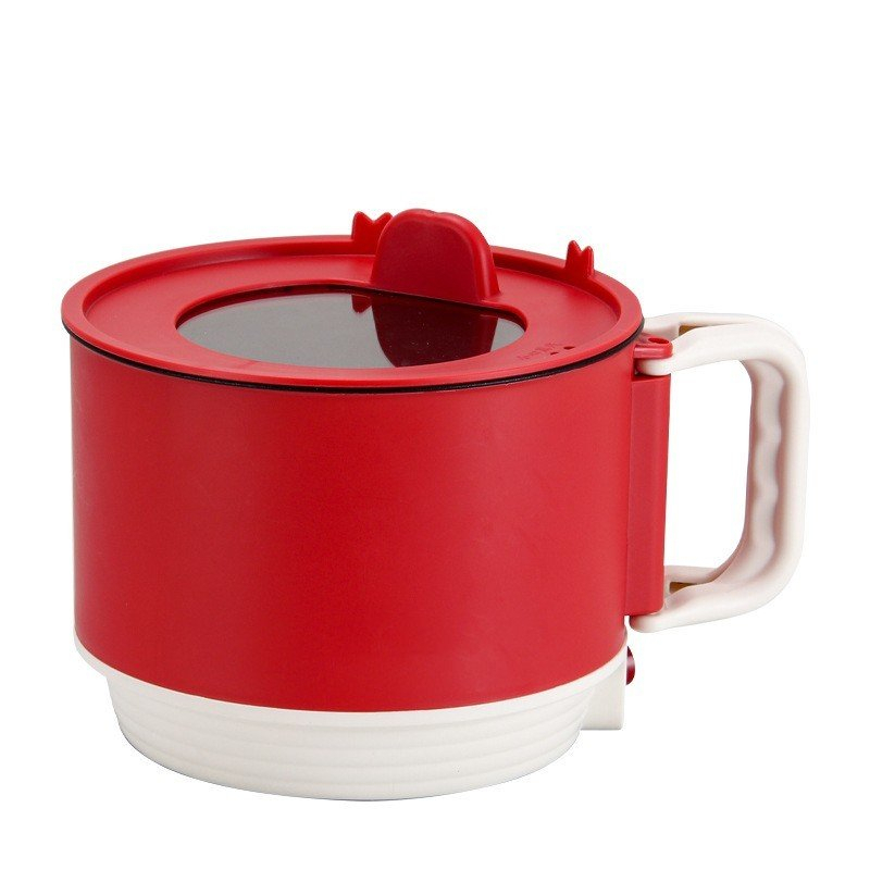 Nồi Lẩu Điện Mini Shanban Đa Năng Tay Cầm Gấp Gọn Dung Tích 1.5L Công Suất 450W, Chiên Sào, Nấu Cơm, Ăn Lẩu Tiện Dụng