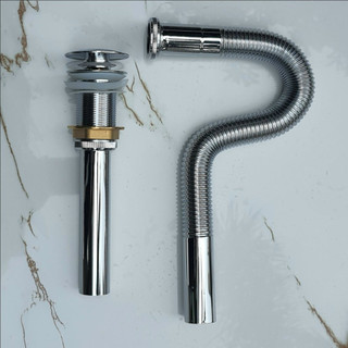 Xi phông thoát nước chậu Lavabo dương đuôi sung bằng đồng loại xịn