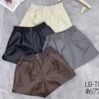 Quần short da cạp chun 2 cúc MS677 hàng loại 1