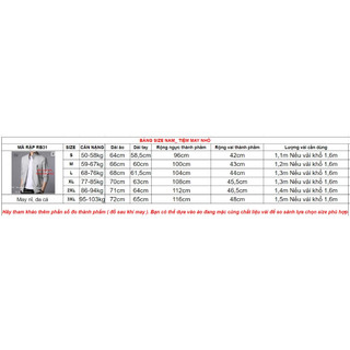 RB31_Rập giấy may áo khoác nam