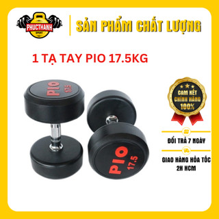 Tạ tay cao su pio 17.5kg