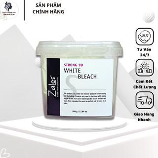Bột tẩy tóc cao cấp strong 9d collagen zales 500g -