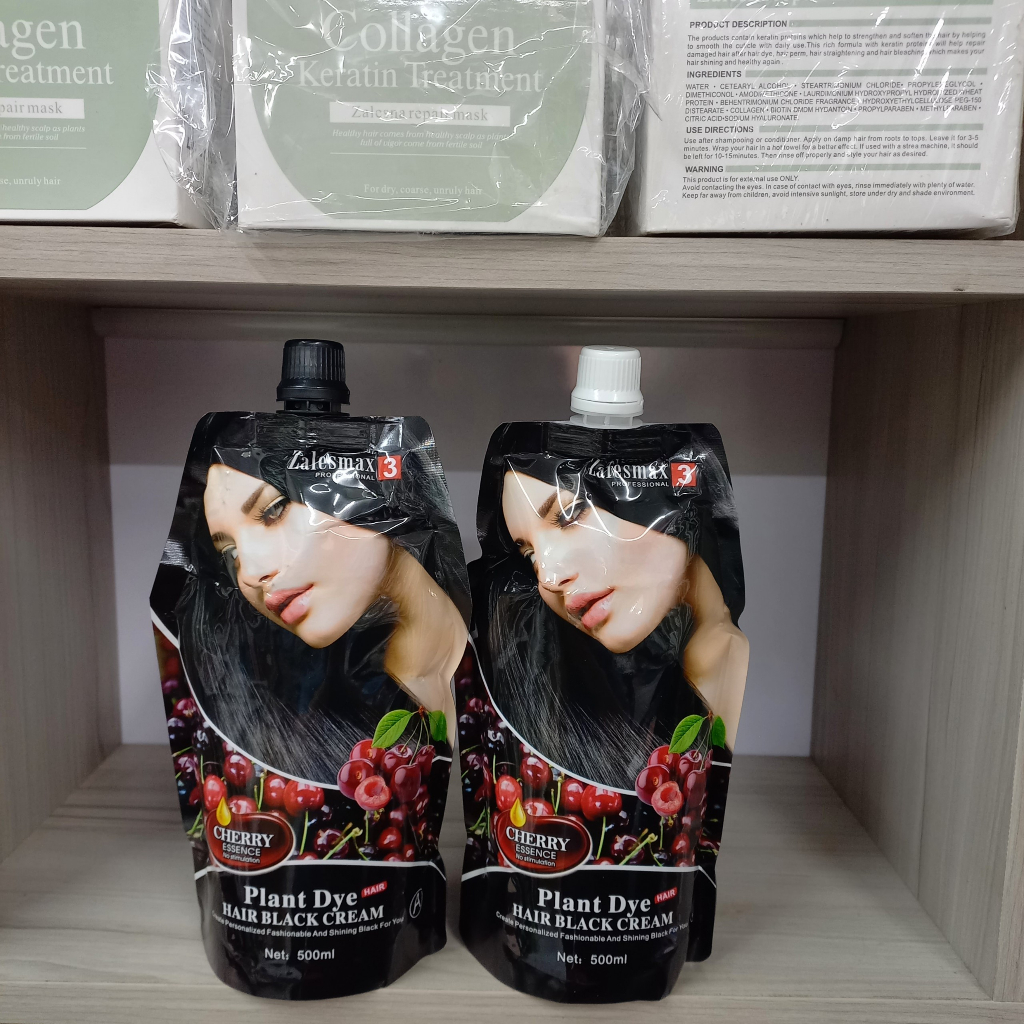 Nhuộm đen nhuộm nâu tóc ZalesMax3 500ml x2