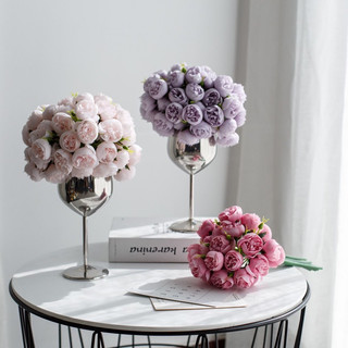 Ly hoa giả decor phong cách bắc âu sang trọng.