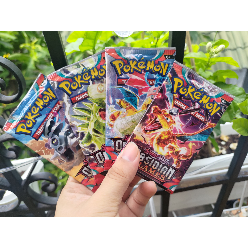 01 Gói Pokémon TCG Scarlet & Violet: Obsidian Flames Booster Pack - Chính hãng Pokemon