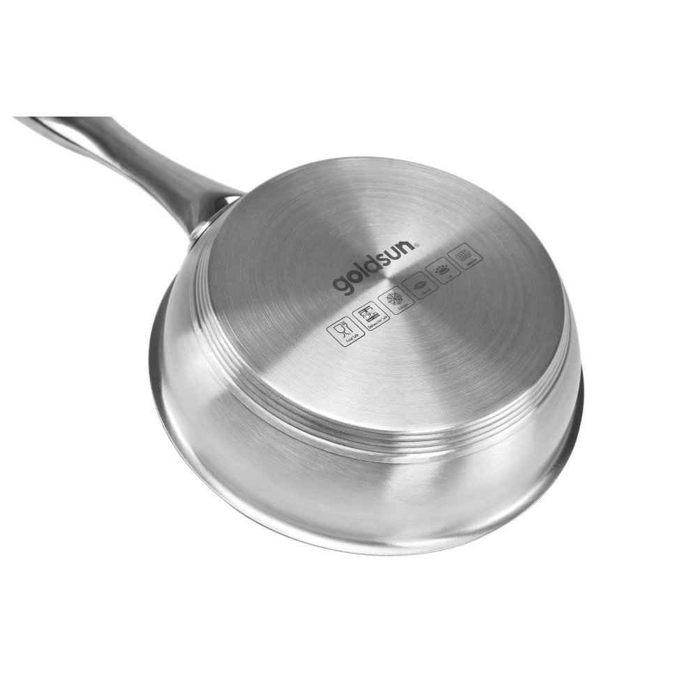 Chảo inox 304 goldsun GPA1450, chảo chống dính nhiều kích thước an toàn sức khỏe người dùng