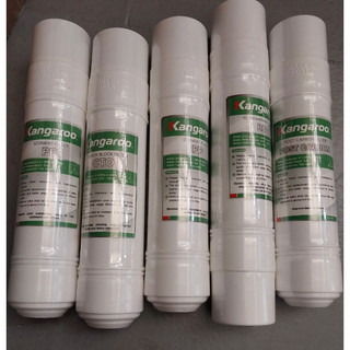Bộ 5 lõi lọc 12345 kangaroo máy kg61a3- hàng chính hãng - dùng thay thế lõi cho máy nóng lạnh kangaroo model :kg 61a3