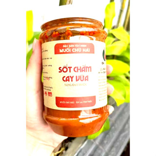 (CÓ HỦ NHỎ) Sốt chấm chú Hải Siêu cay và Cay vừa