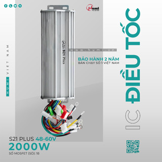 Ic điều tốc xe điện 2000w 48-60v s20 plus 3in 1 humi 18 sò