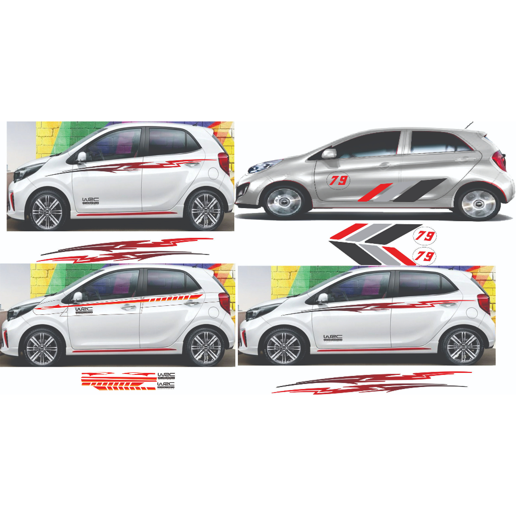 Tem xe ô tô, xe 4 chỗ, 5 chỗ, 7 chỗ, sedan, SUV decal cao cấp phù hợp nhiều dòng xe vam, kia, toyota, huyndai,...