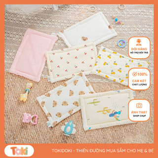 Gối Muslin Chữ Nhật Mỏng TOKIDOKI cho bé 0-3 tháng tuổi