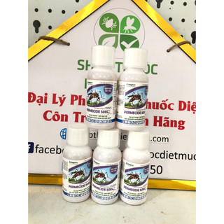 Thuốc diệt muỗi, ruồi và côn trùng Permecide 50EC - Chai 100ml