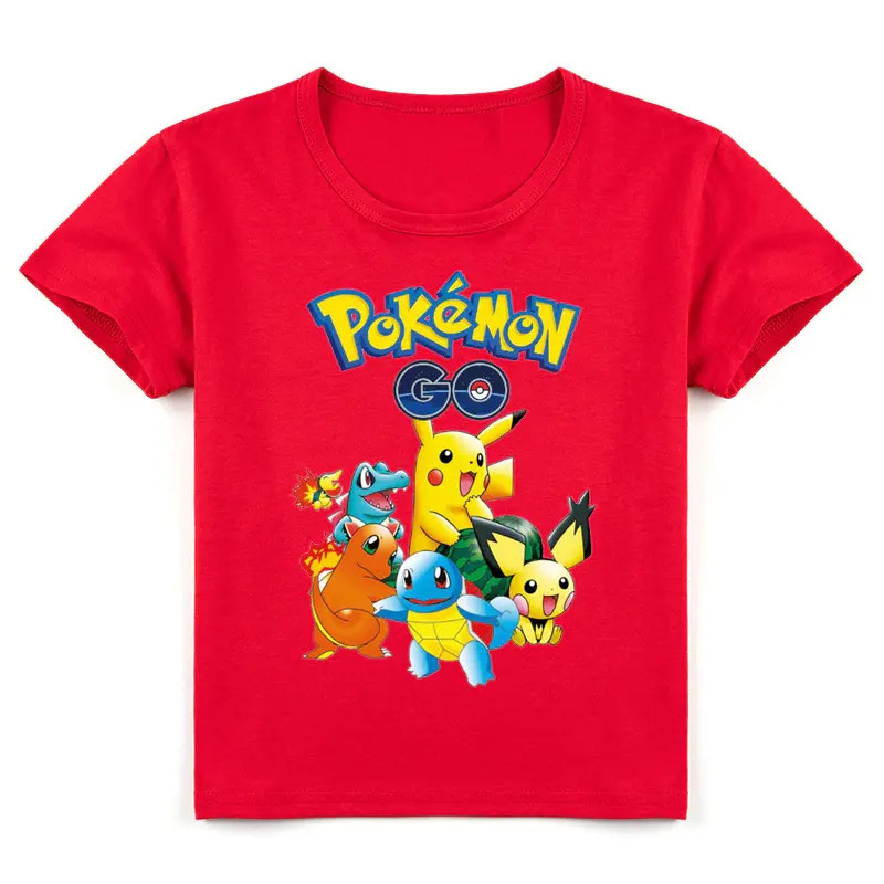 Áo thun cho bé hình pokemon siêu dễ thương.