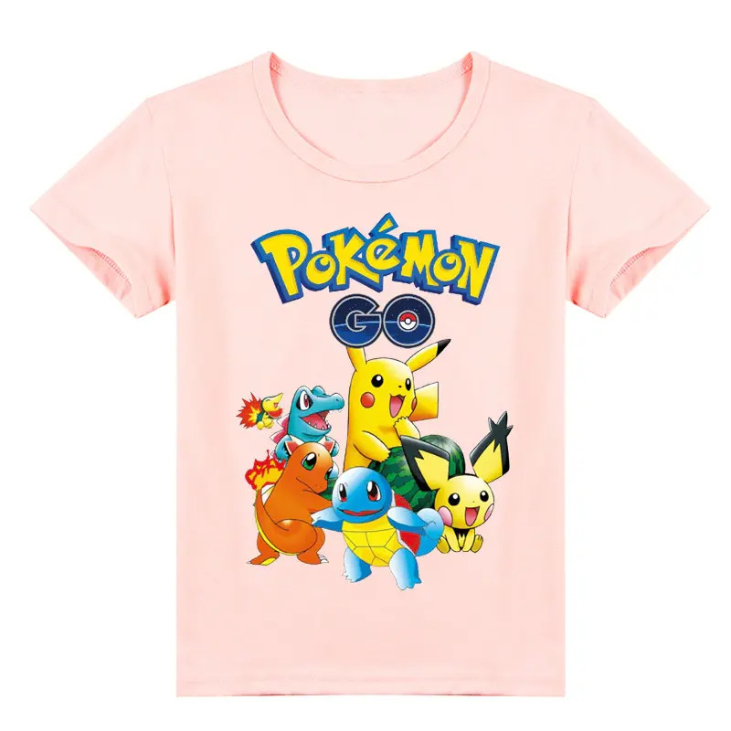 Áo thun cho bé hình pokemon siêu dễ thương.