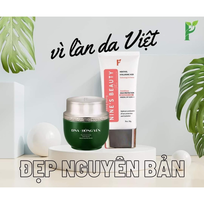Bộ sp dưỡng và tái tạo da nines