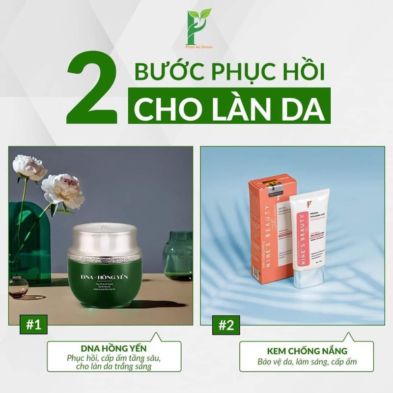 Bộ sp dưỡng và tái tạo da nines