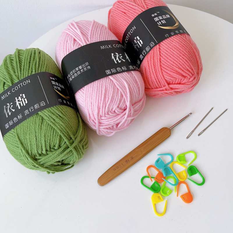Set len cho người mới bắt đầu - set tập móc len