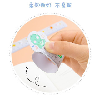 Thước Dẻo Hoạt Hình Dễ Thương 15cm