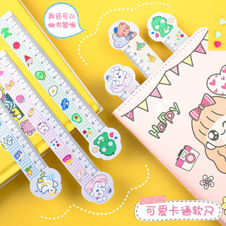 Thước dẻo hoạt hình dễ thương 15cm
