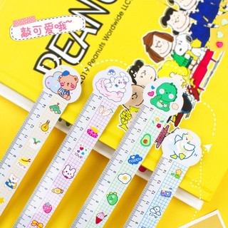 Thước Dẻo Hoạt Hình Dễ Thương 15cm