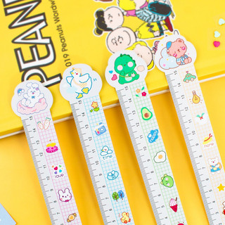 Thước Dẻo Hoạt Hình Dễ Thương 15cm