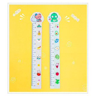 Thước Dẻo Hoạt Hình Dễ Thương 15cm