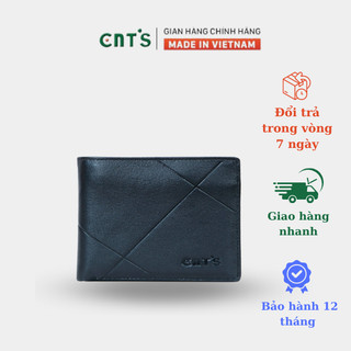 Ví nam da bò dáng ngang  CNT VN011 thiết kế đơn giản tinh tế